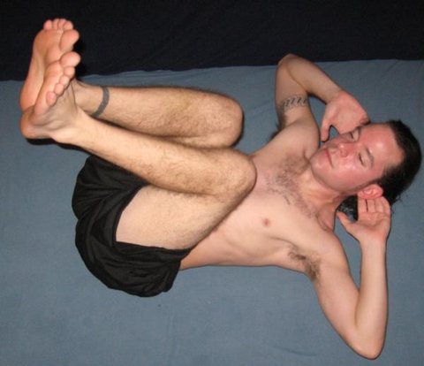 Reverse Crunches (abs)