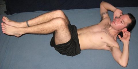 Reverse Crunches (abs)