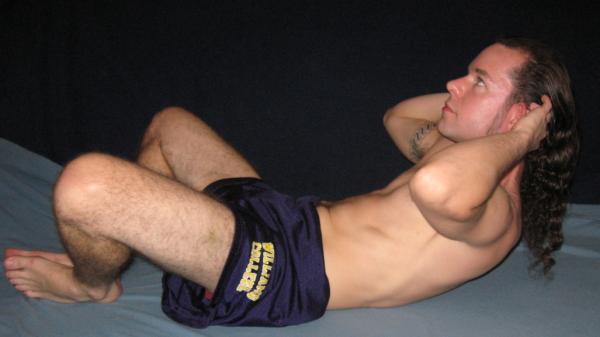 Crunches: Frog Legs (abs)