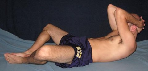 Crunches: Frog Legs (abs)