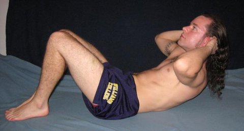Crunches: Bent Knee (abs)