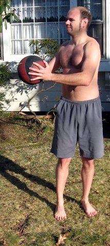 Medicine Ball Standing Twists