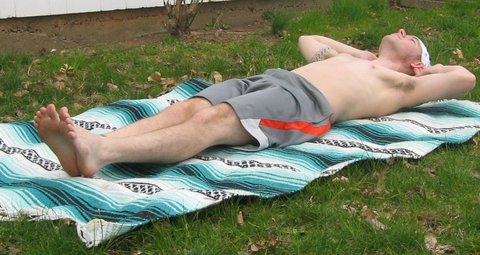 Crunches: Legs Straight (abs)