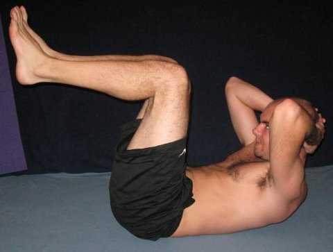 Crunches: Knees Up (abs)